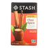 Stash Tea Chai Black Tea - Double Spice, 20 Bags/Box