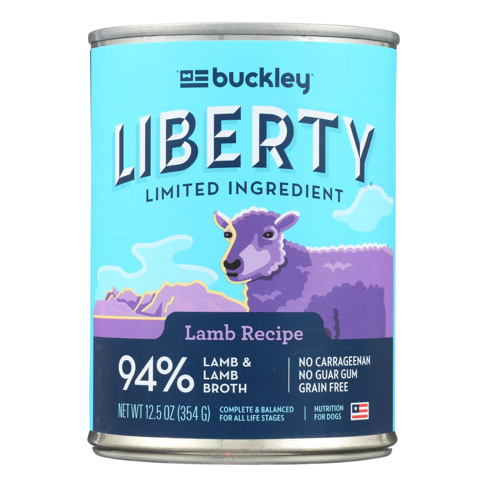Buckley Liberty We Food Lamb (Pack of 12)