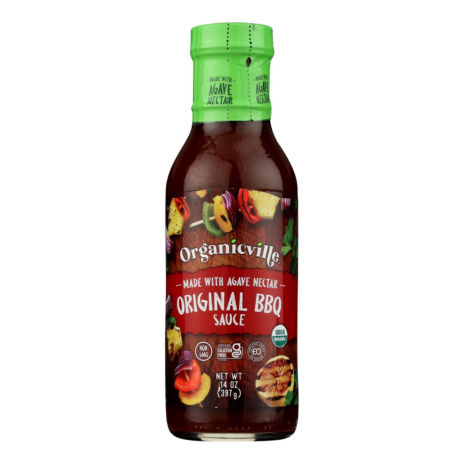 Organicville Original Gluten-Free BBQ Sauce 6-Pack 14 Oz.