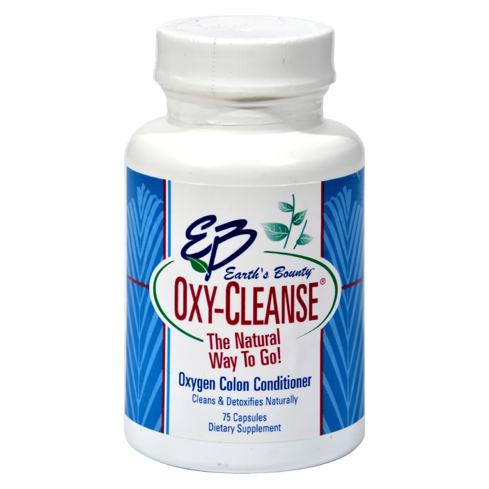 Earth's Bounty Oxy-Cleanse - 75 Capsules, 600 mg