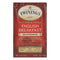Twinings English Breakfast Decaf Tea (Pack of 6 - 20 Bags)