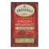 Twinings English Breakfast Decaf Tea (Pack of 6 - 20 Bags)