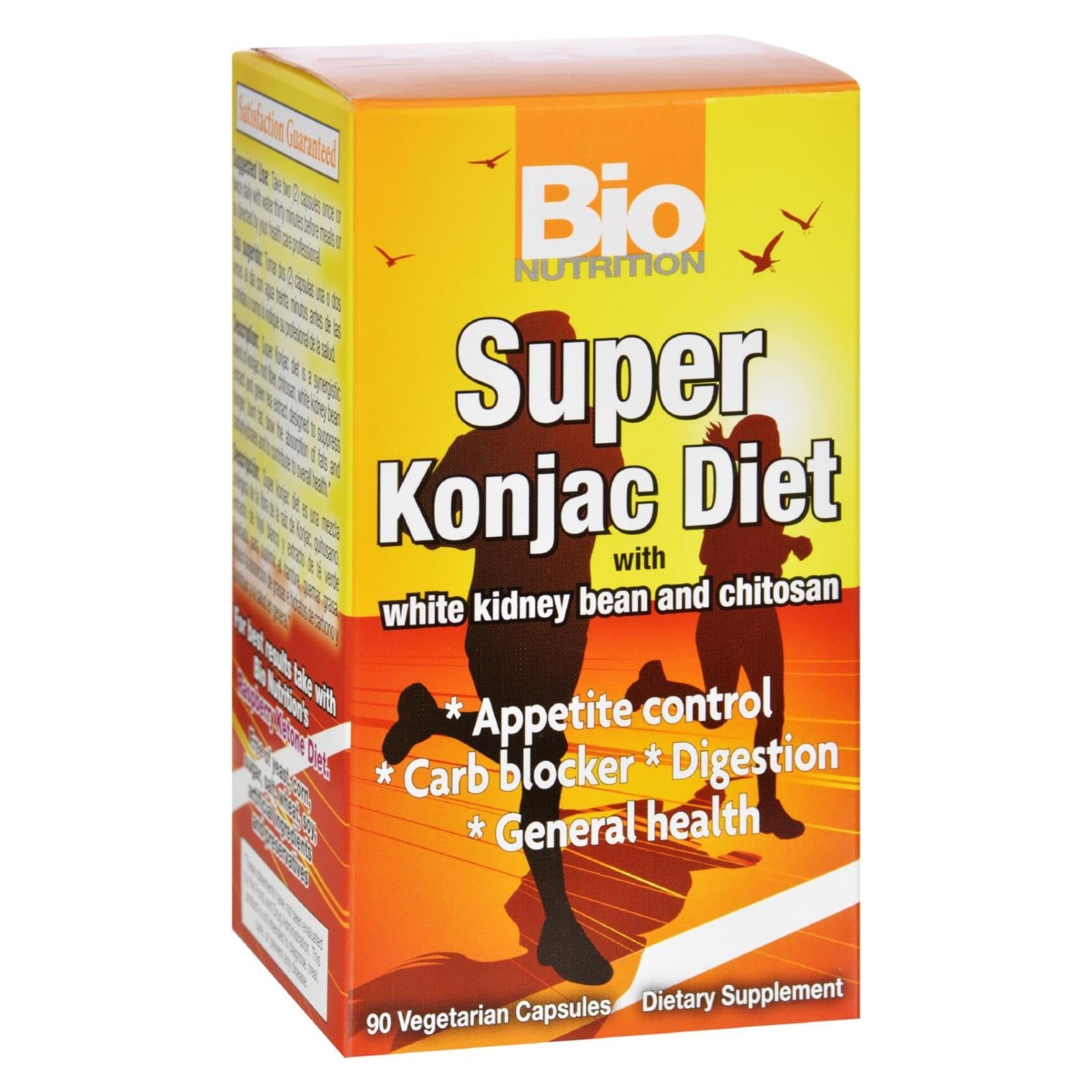 Bio Nutrition Super Konjac Diet Supplement: 90 Veggie Capsules for Weight Management