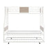 Modern Metal Bunk Bed With Dual Side Ladder And Metal Desig
