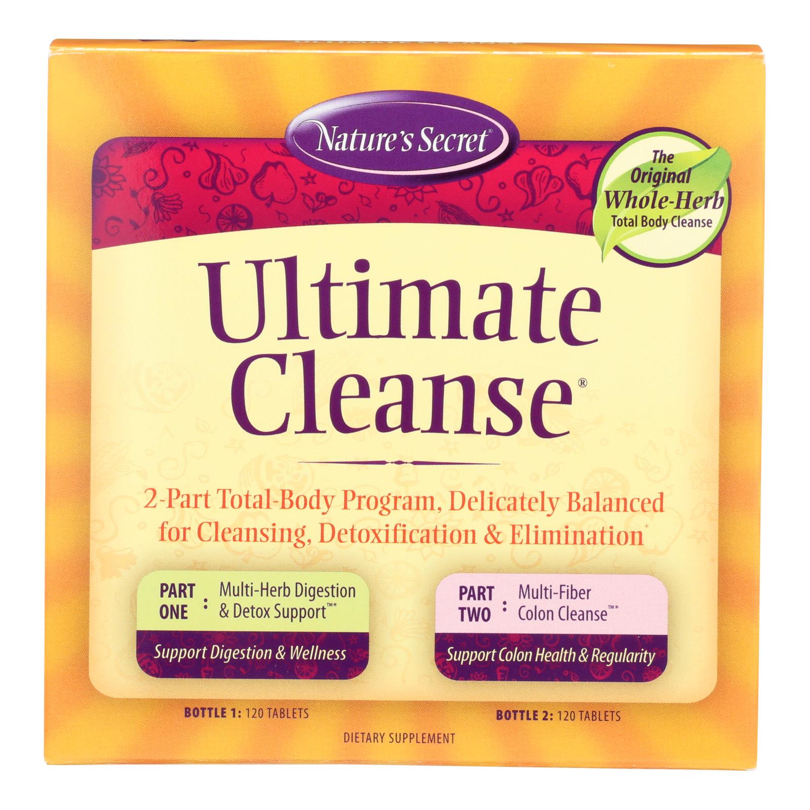 Nature's Secret Ultimate Cleanse 120 Tablets