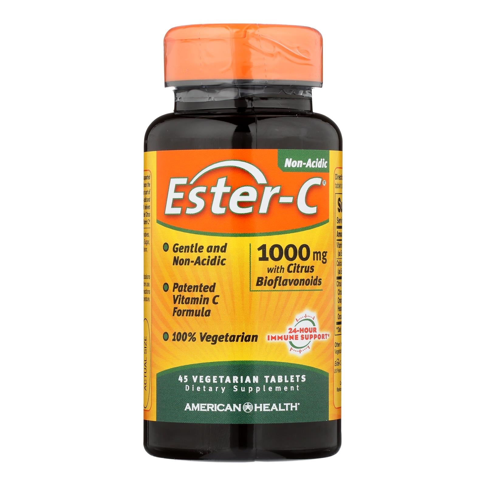 Ester-C® with Citrus Bioflavonoids (1,000 mg) by American Health | 45 Vegetarian Tablets
