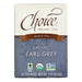 Choice Organic Teas Earl Grey (Pack of 96 Tea Bags)