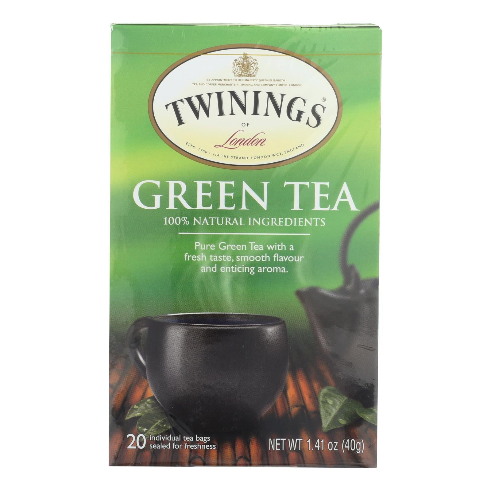Twinings Natural Green Tea (20 Tea Bags)
