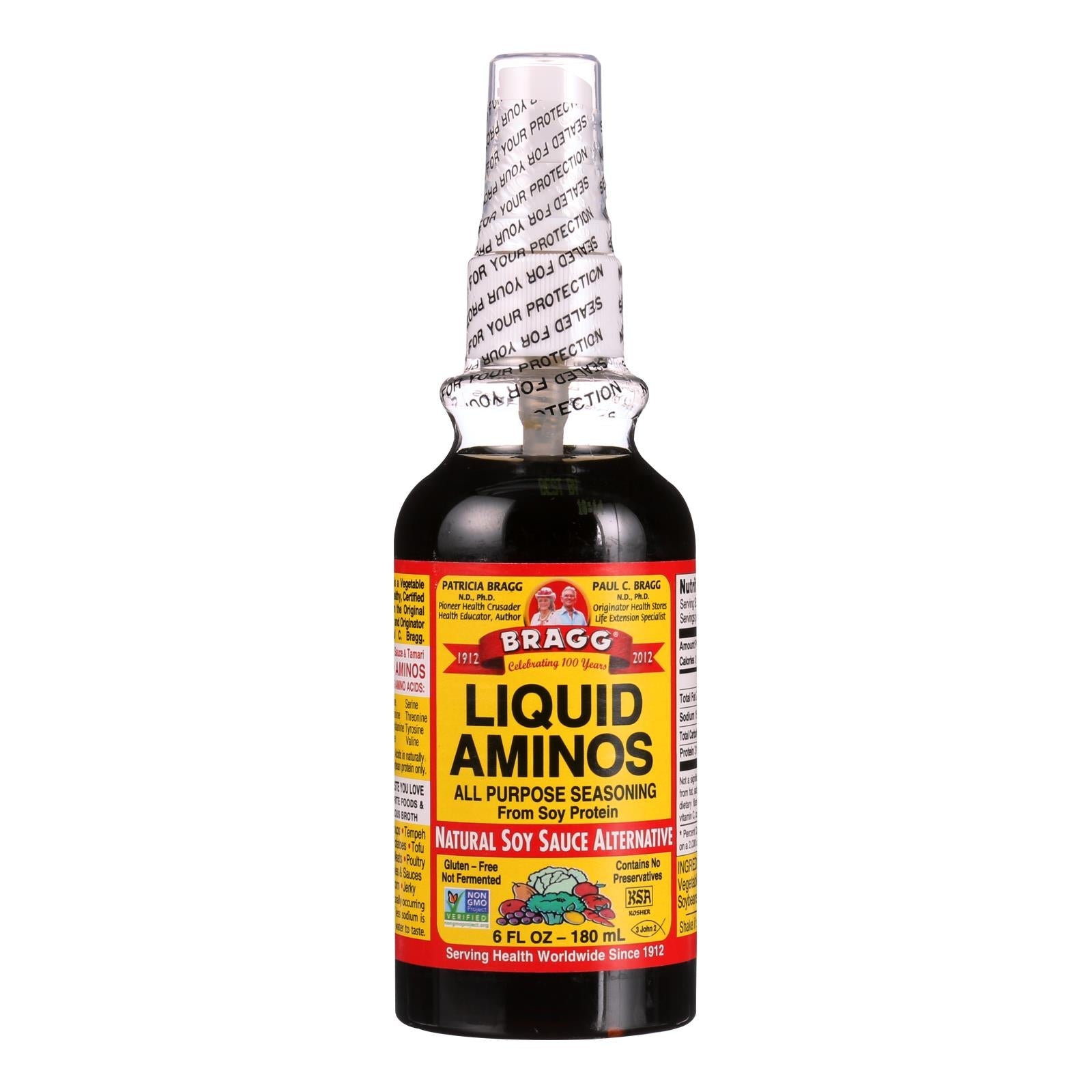 Bragg Liquid Aminos Spray Bottle  - 6 Oz (Pack of 24)