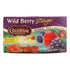 Celestial Seasonings Wild Berry Zinger Herbal Tea, 6 Boxes of 20 Tea Bags
