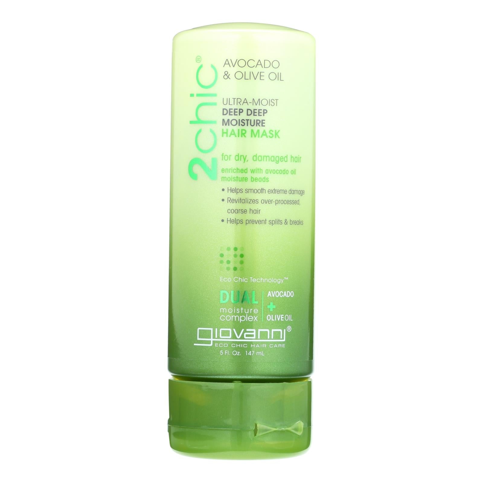 Giovanni 2chic Avocado & Olive Oil Ultra-Moist Deep Conditioning Hair Mask (5 oz)