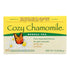 Bigelow Tea Herbal Cozy Chamomile, Stress-Relieving Herbal Tea, 6 Packs of 20 Tea Bags