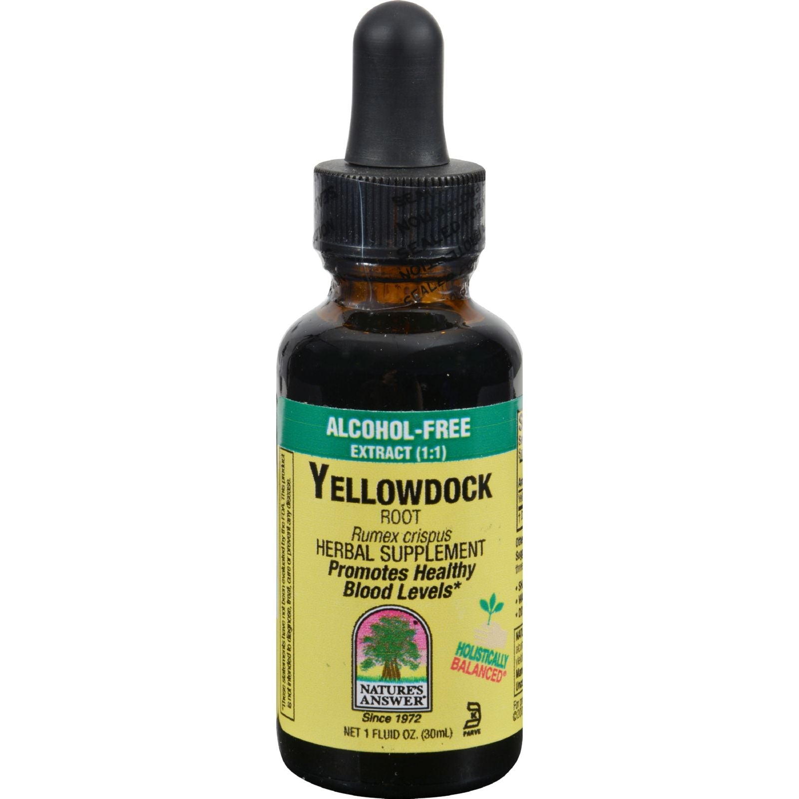 Nature's Answer Yellowdock Root Extract, 1 Fluid Ounce