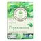 Traditional Medicinals Organic Peppermint Herbal Tea, Caffeine-Free 16 Tea Bags (Pack of 6)