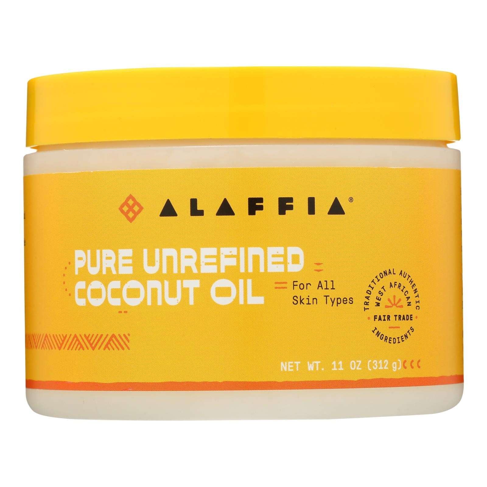 Alaffia Everyday Coconut Oil for Nourishing Hair and Radiant Skin (11 Fl Oz)