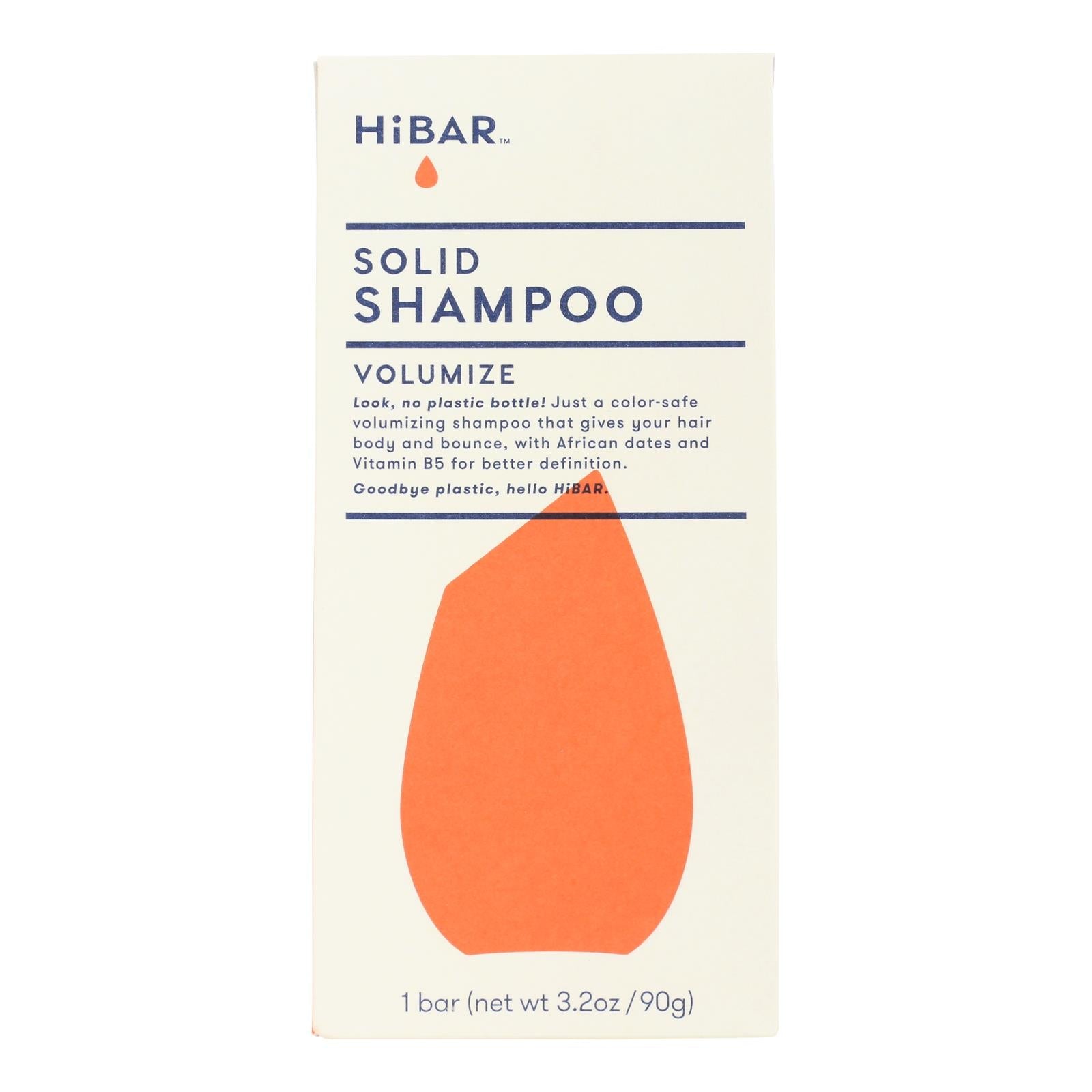 Hibar Volumizing Shampoo Bar, 3.2 Oz