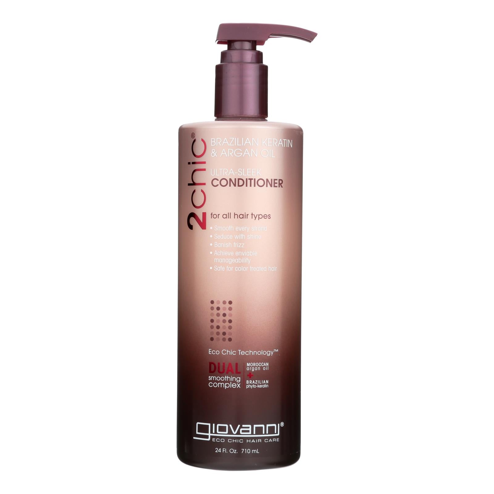 Giovanni 2chic Keratin And Argan Conditioner - 24 Fl Oz