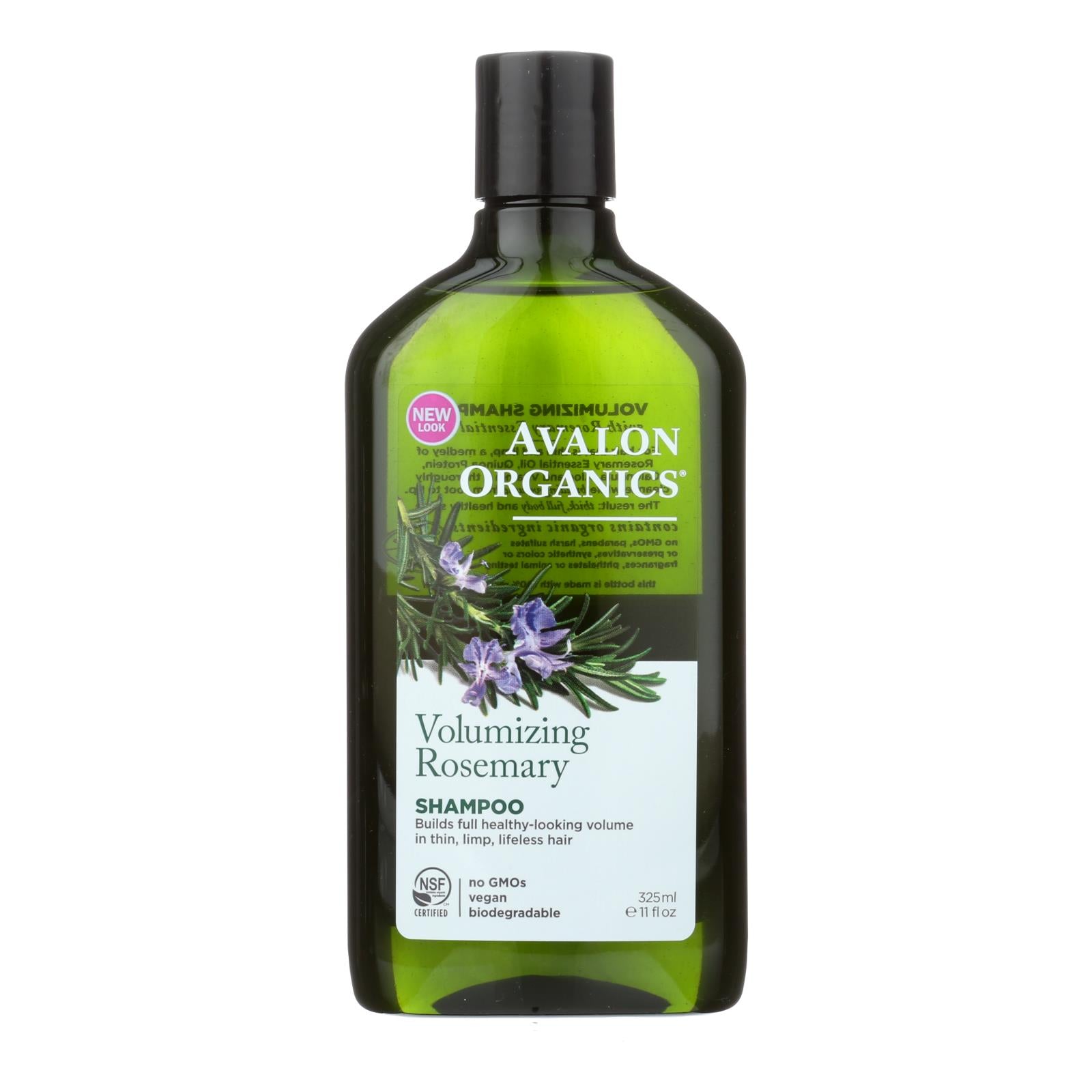 Avalon Organics Volumizing Shampoo Rosemary (11 Fl Oz)
