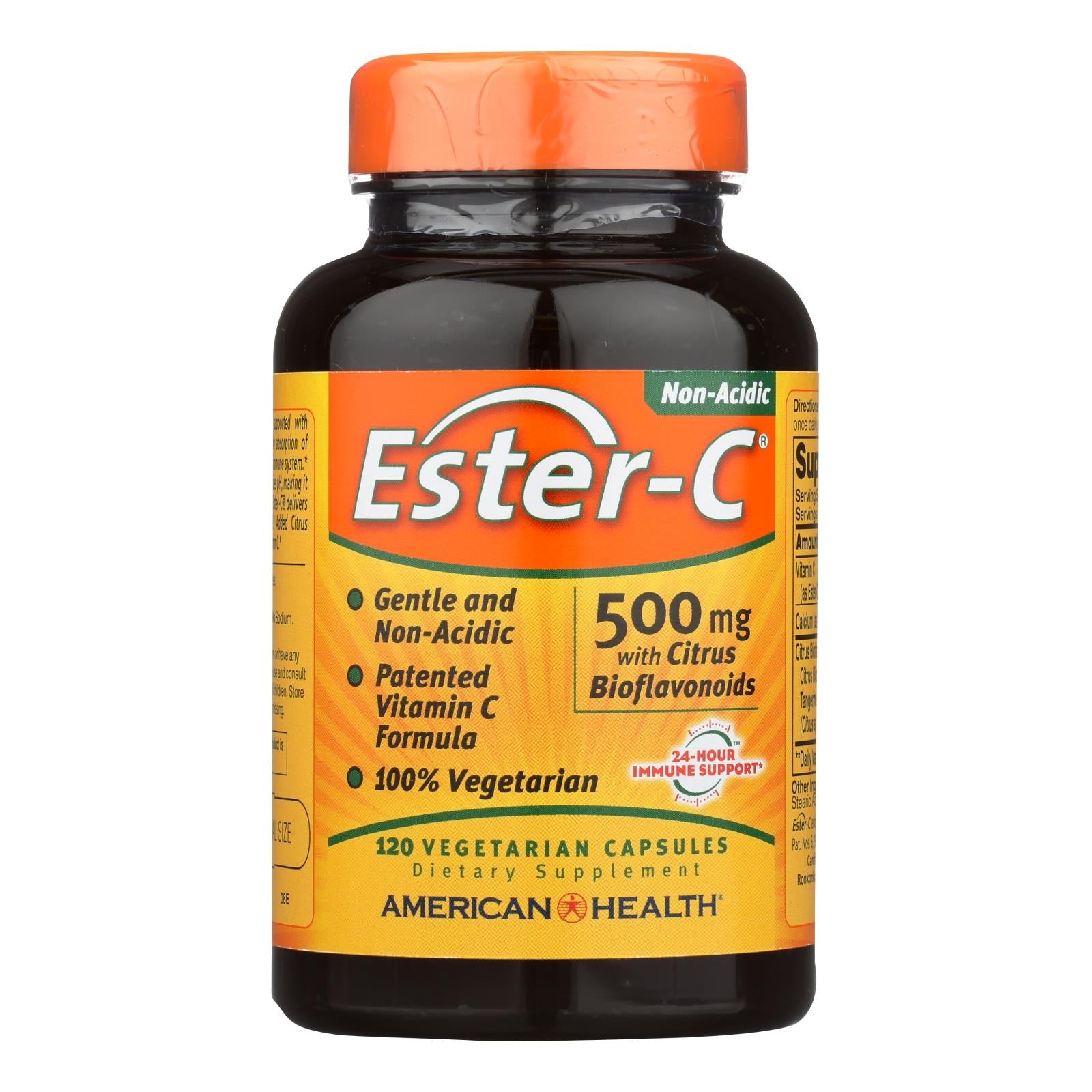 American Health Ester-C¬¨√Ü 500 mg Enhanced Absorption Vitamin C with Citrus Bioflavonoids - 120 Vegetarian Capsules