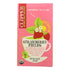 Clipper Strawberry Fields Organic Black Tea Bags (Pack of 6, 20 Bags)