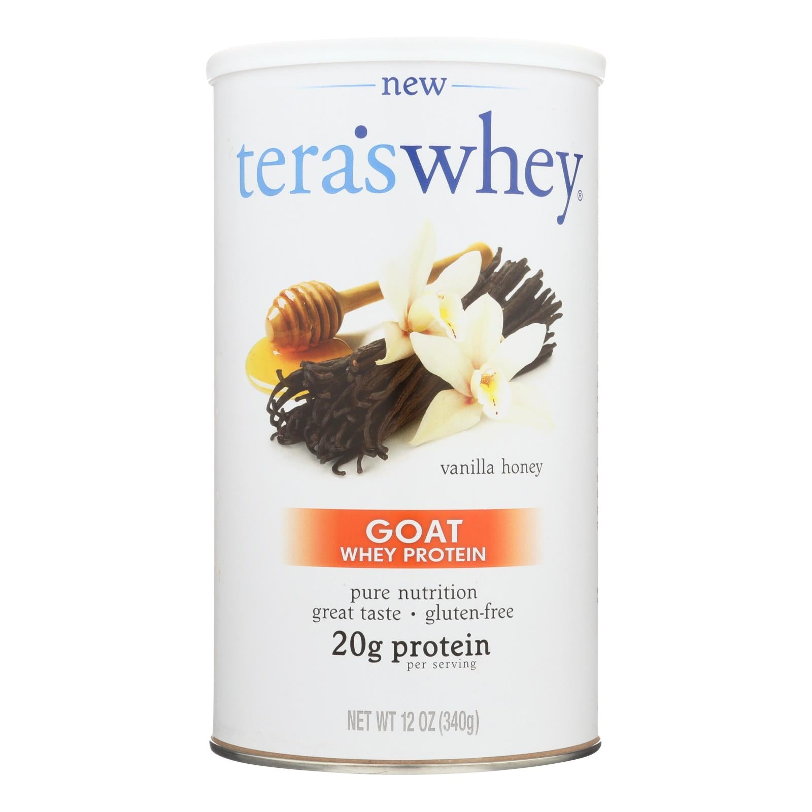 Tera's Whey Protein (12 Oz) - Goat Vanilla Honey
