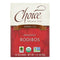 Choice Organic Rooibos Red Bush Tea - 16 Tea Bags, Pack of 6