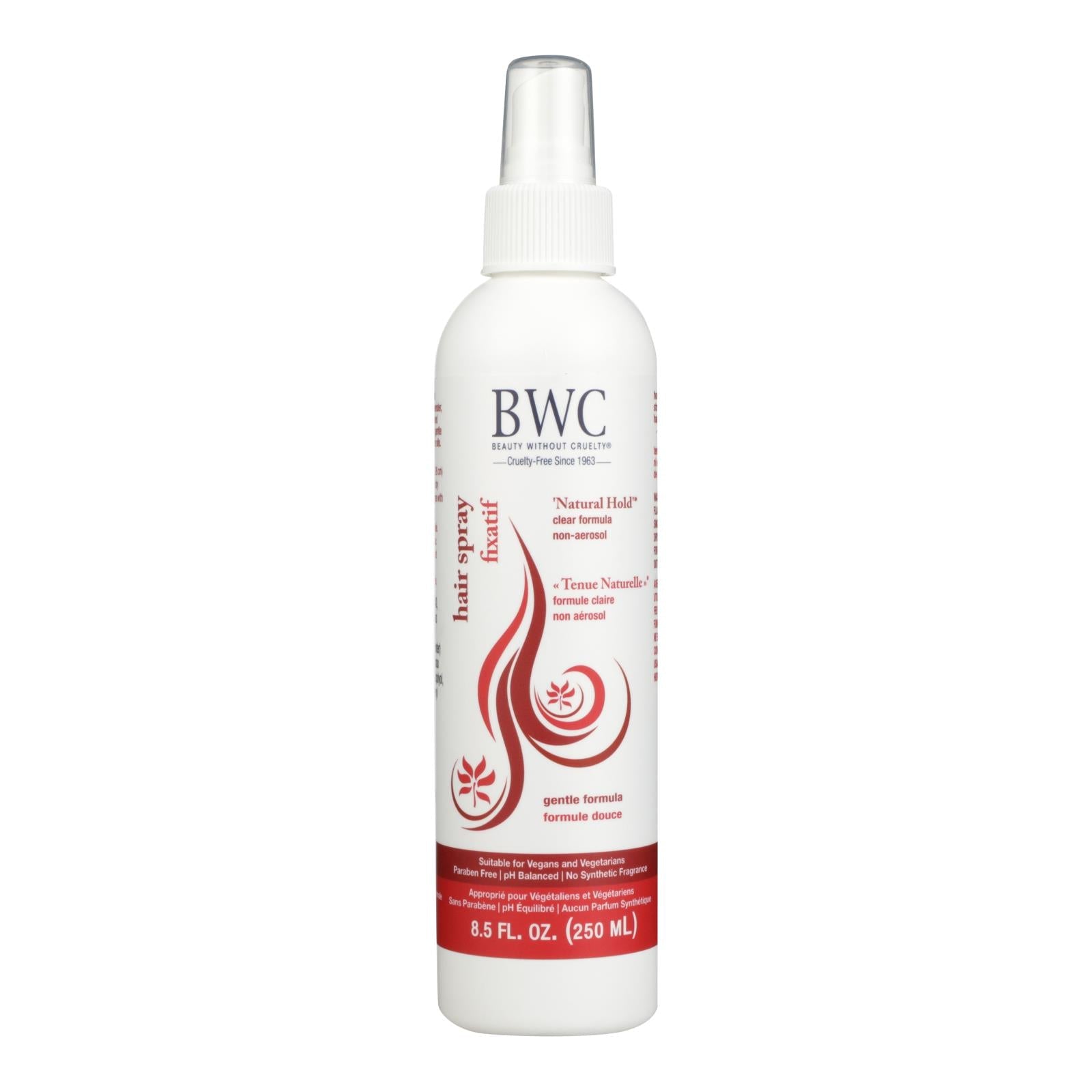 Beauty Without Cruelty Natural Hair Spray, 8.5 Fl Oz