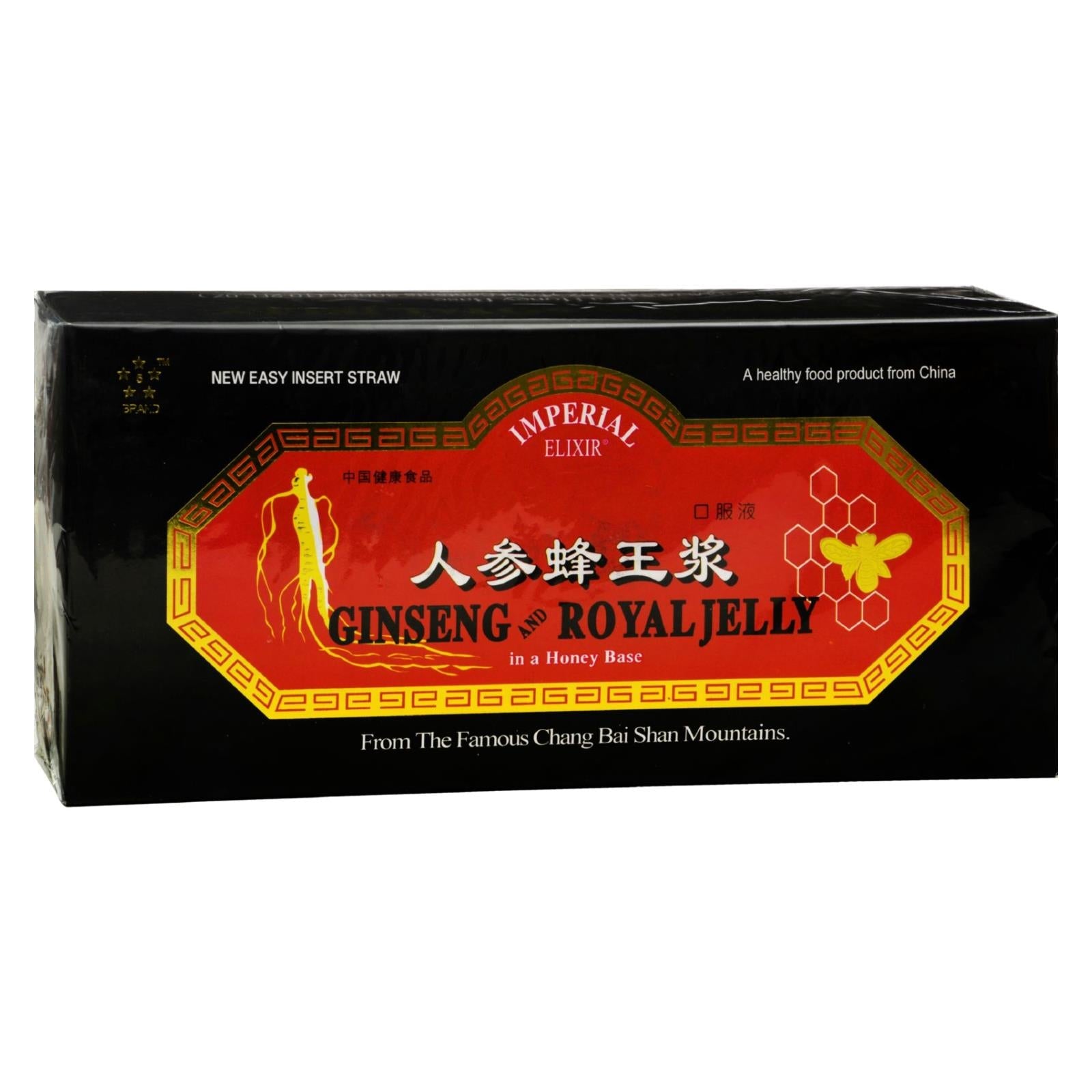 Imperial Elixir Ginseng & Royal Jelly with 10mg Ginseng - Pack of 30