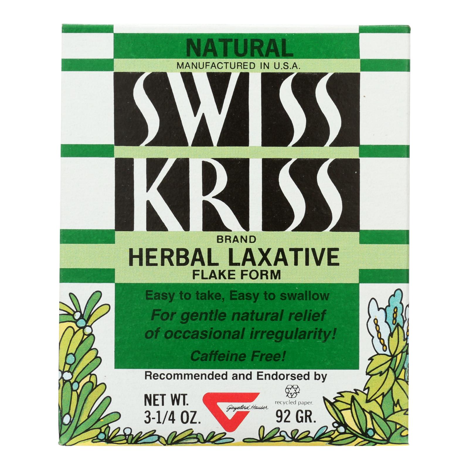 Modern Natural Products Swiss Kriss Herbal Laxative 3.25 Oz.