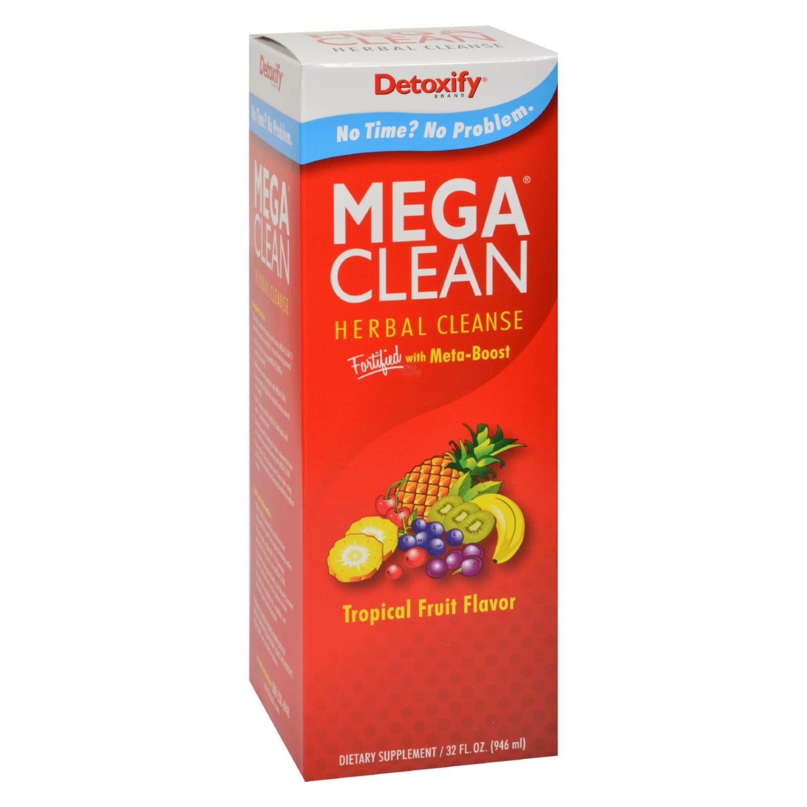 Detoxify  Mega Clean Tropical 32 Oz. (Pack of 6)