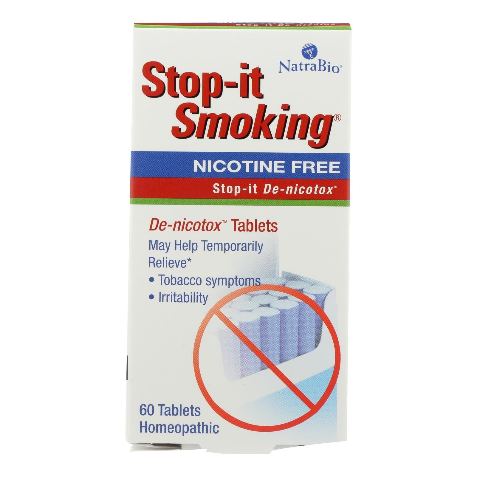 Natrabio Stop-it Smoking Detoxifying Tablets (60ct)