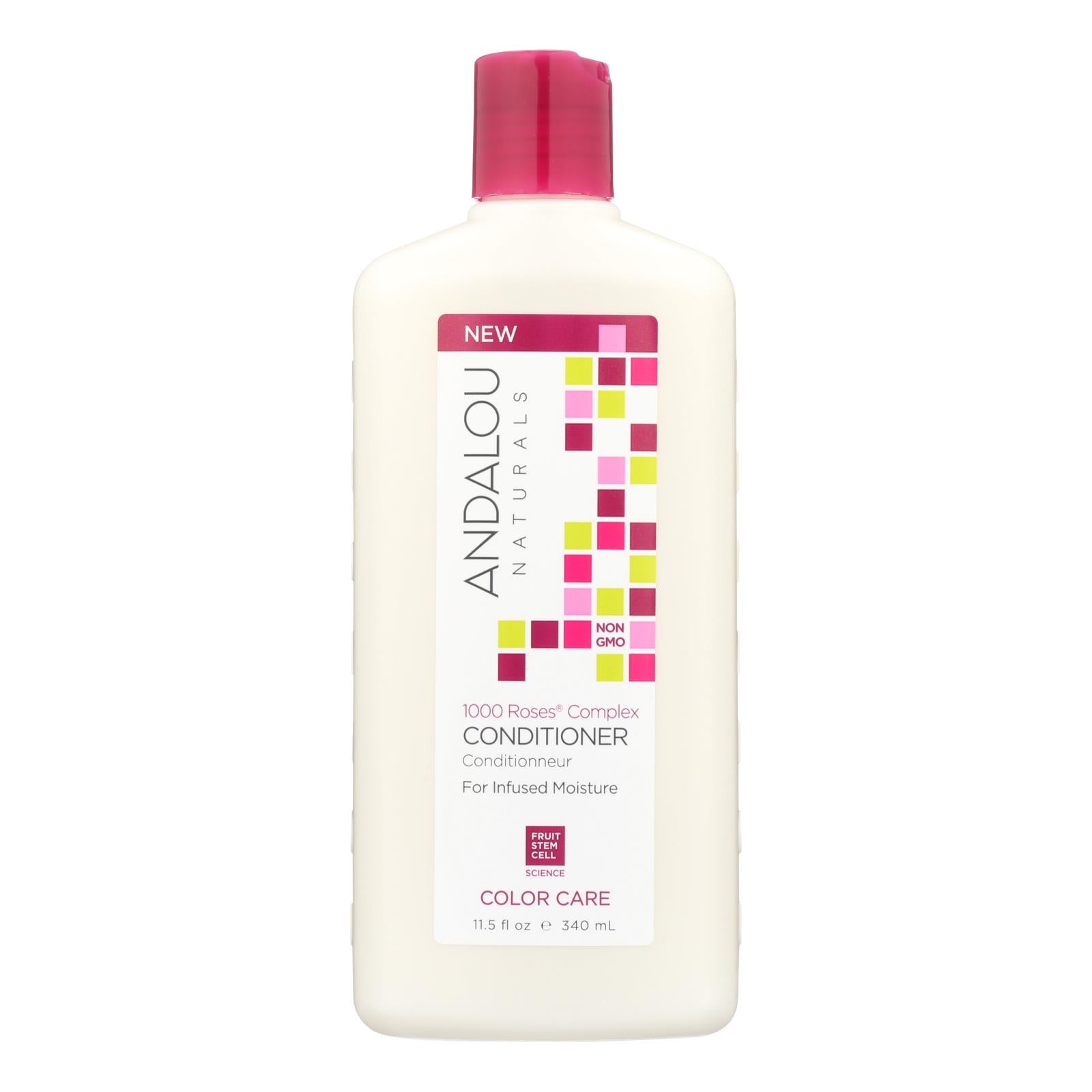Andalou Naturals 1000 Roses Complex Color Care Conditioner - 11.5 Fl Oz