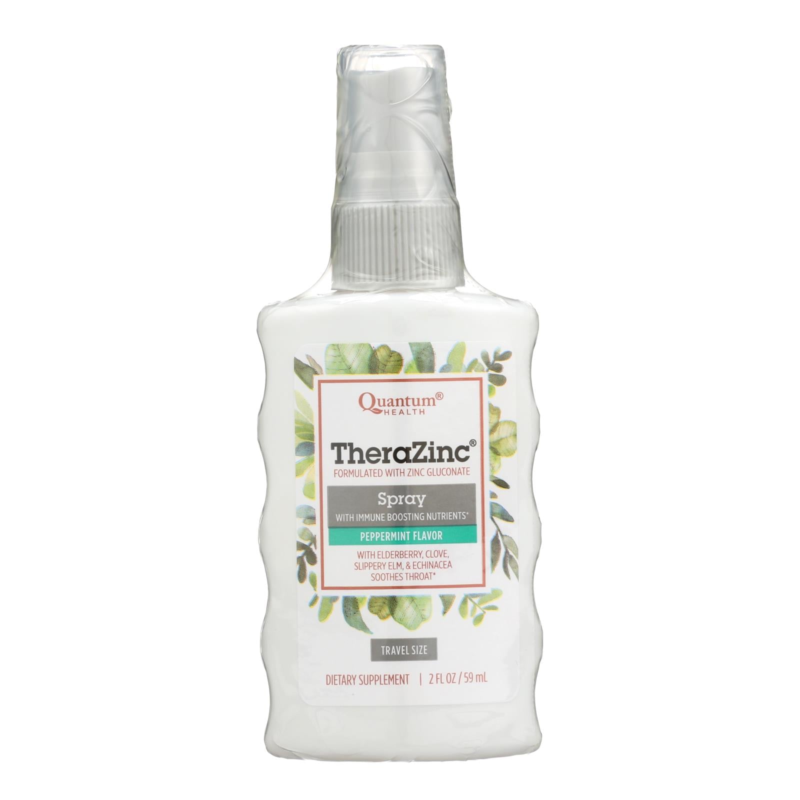 Quantum Research Thera-Zinc Soothing Throat Spray (Pack of 2 Fl Oz)