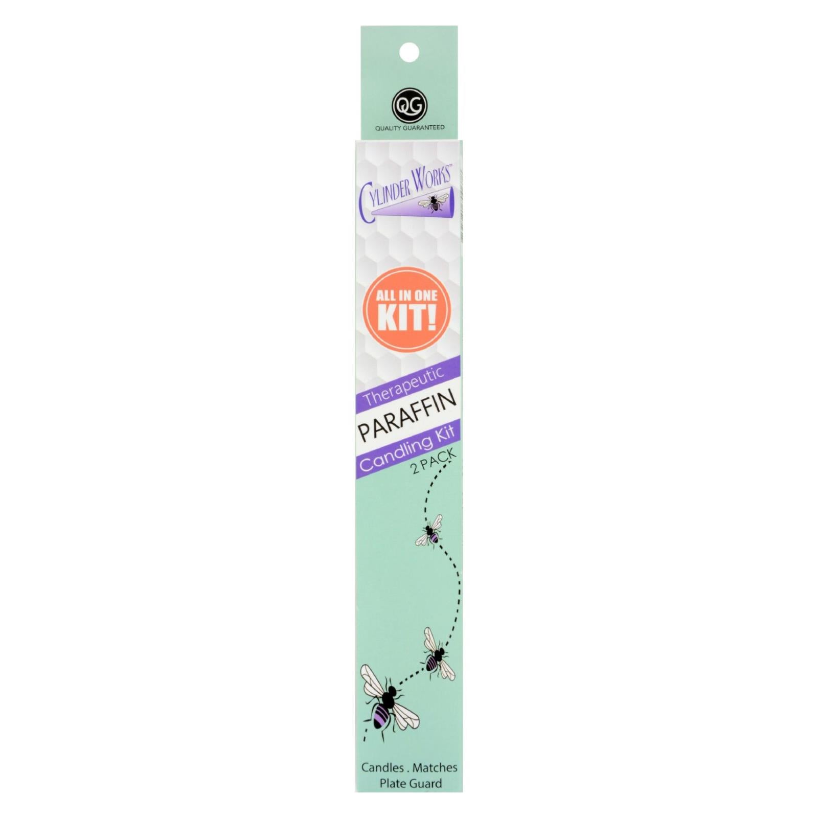 Paraffin Natural Ear Candles by Cylinder Works (2 Pack)