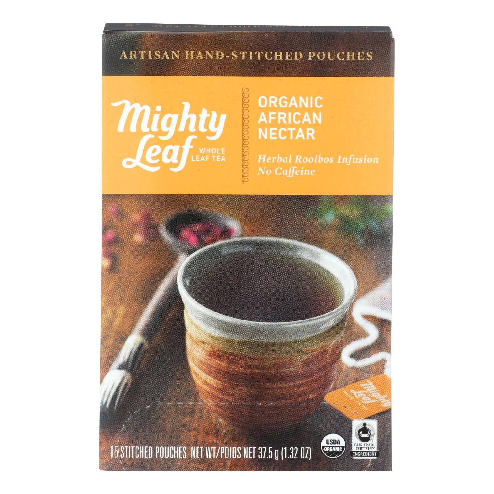 Mighty Leaf Tea African Nectar Tea Bags (Pack of 6 - 15 CT)