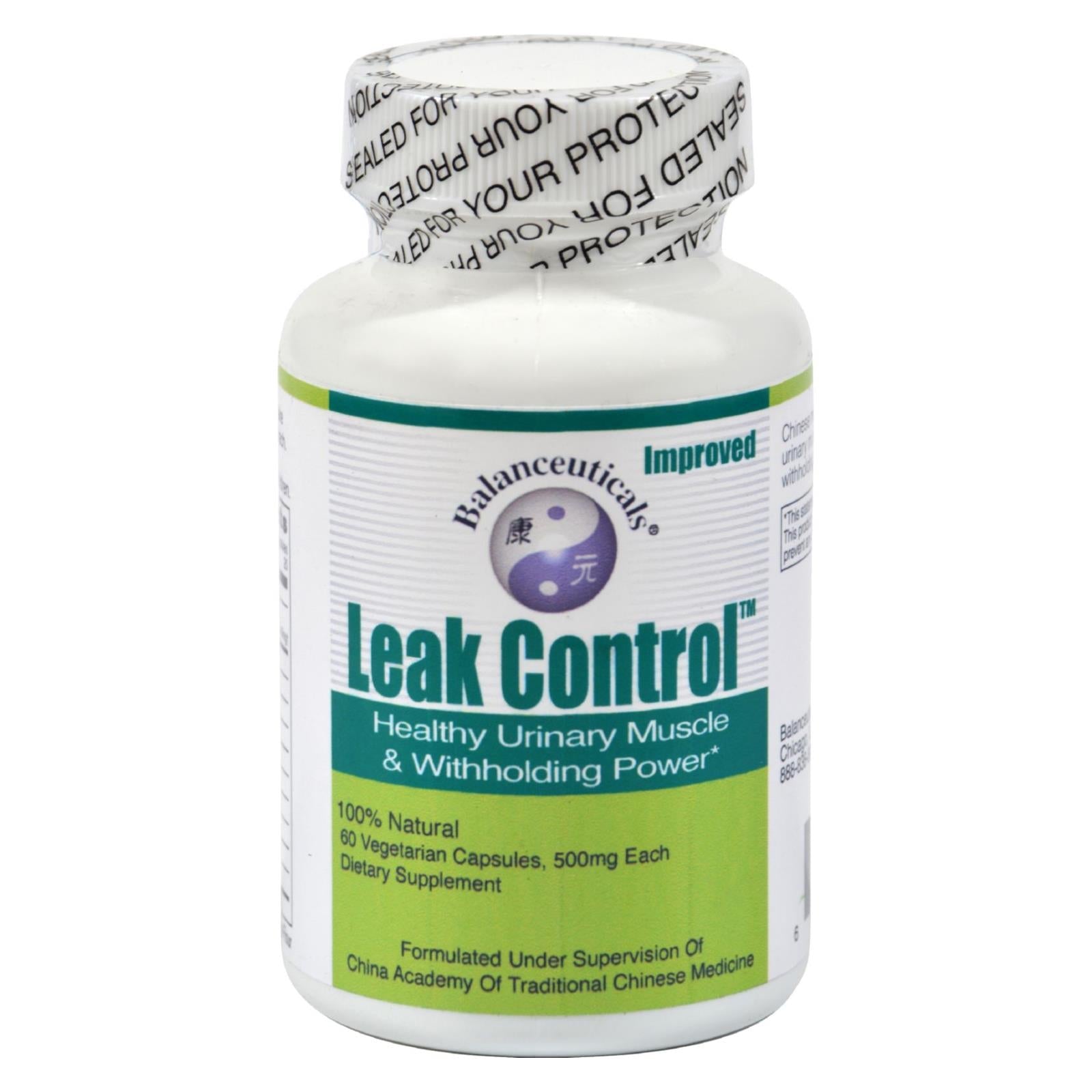 Balanceuticals Leak Control Capsules (60 Count) for Incontinence