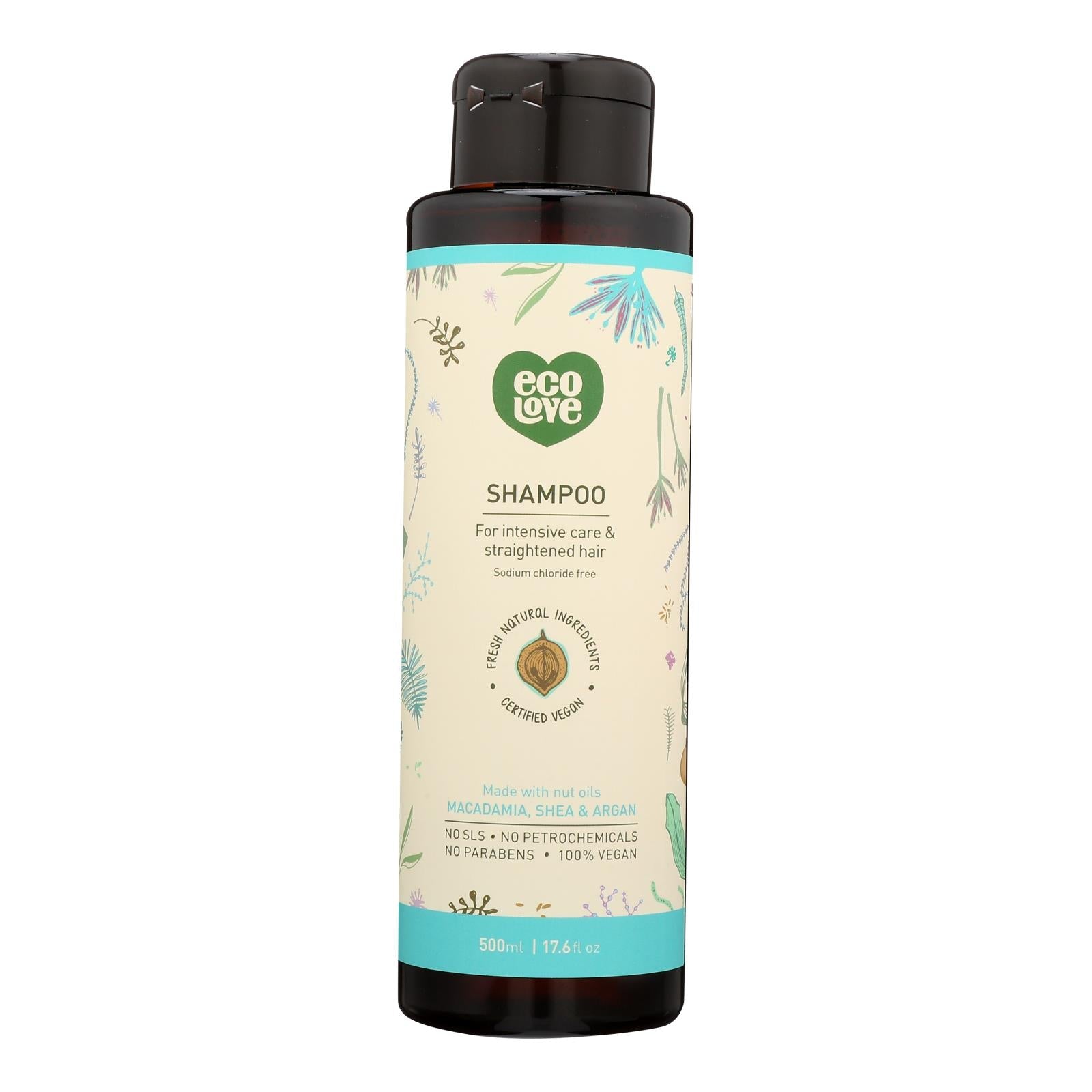Ecolove Nutrient-Rich Shampoo - 17.6 Oz. Ultra-Hydrating