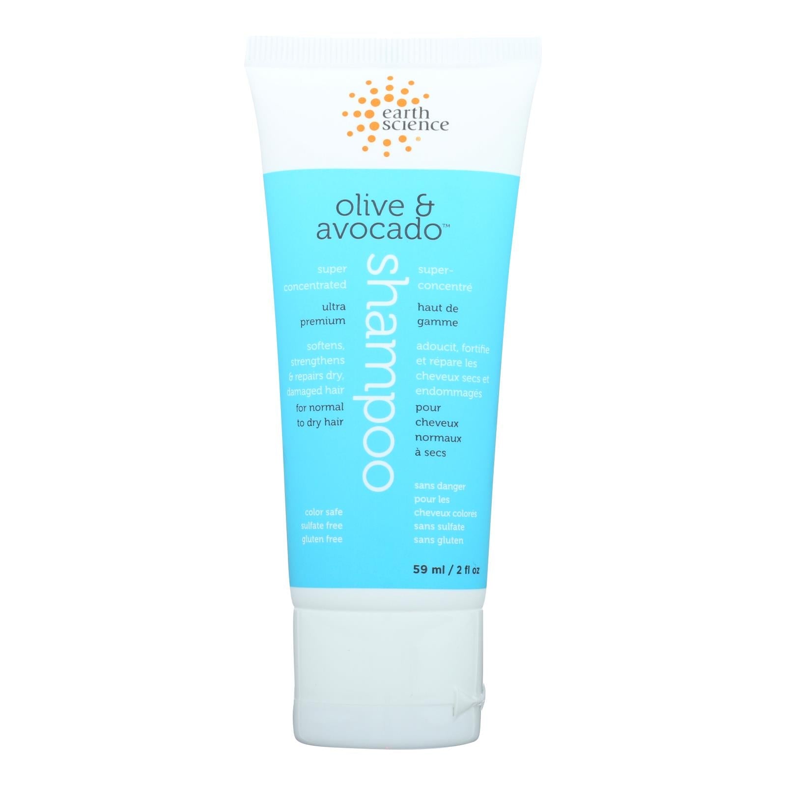 Earth Science Deep Conditioning Shampoo, Repairs & Restores, 2 Oz.