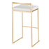 Fuji - Contemporary / Glam & Quality Construction Barstool