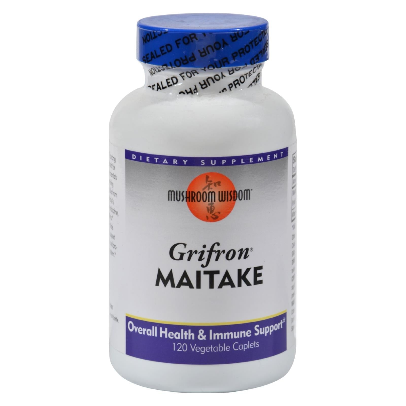 Mushroom Wisdom Grifola Maitake 120 Veggie Capsules