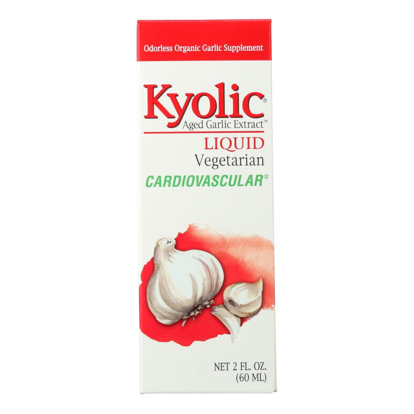 Kyolic Liquid Aged Garlic Extract - Supports Immune System - 2 Oz