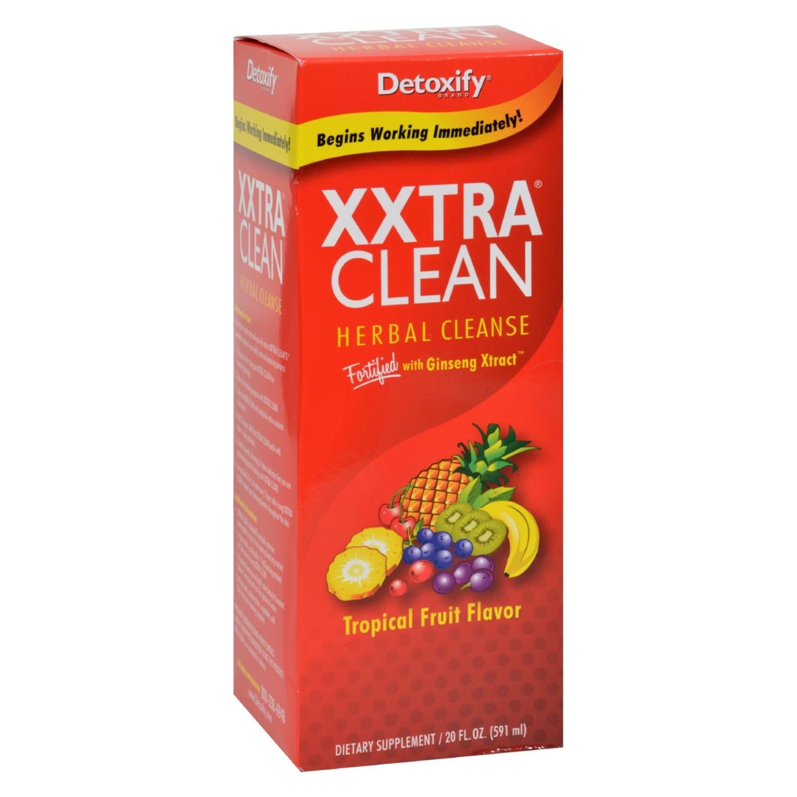 Detoxify Xxtra Clean: Support Your Body's Natural Detoxification (20 fl oz)