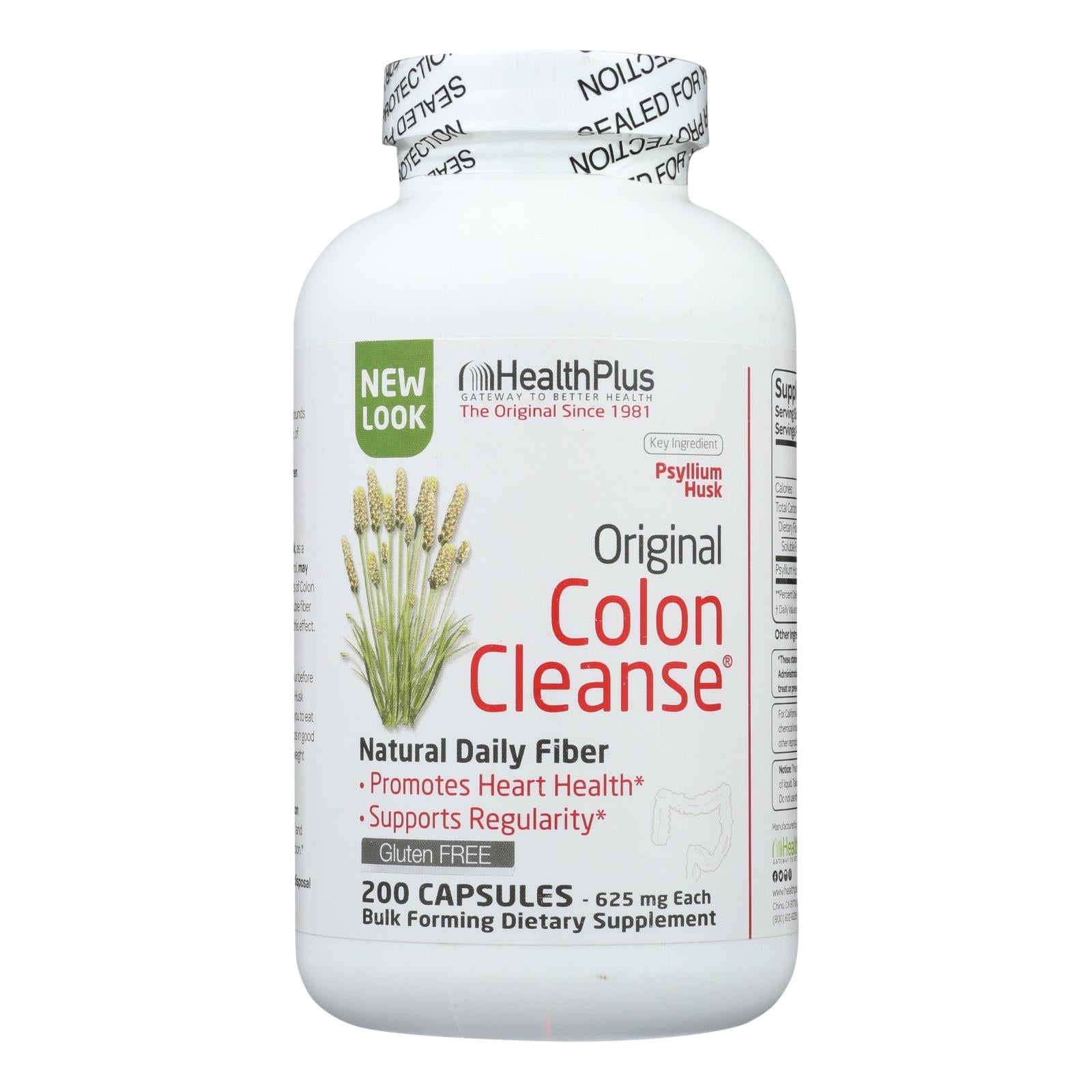 Health Plus Original Colon Cleanse: 200-Capsule Pack