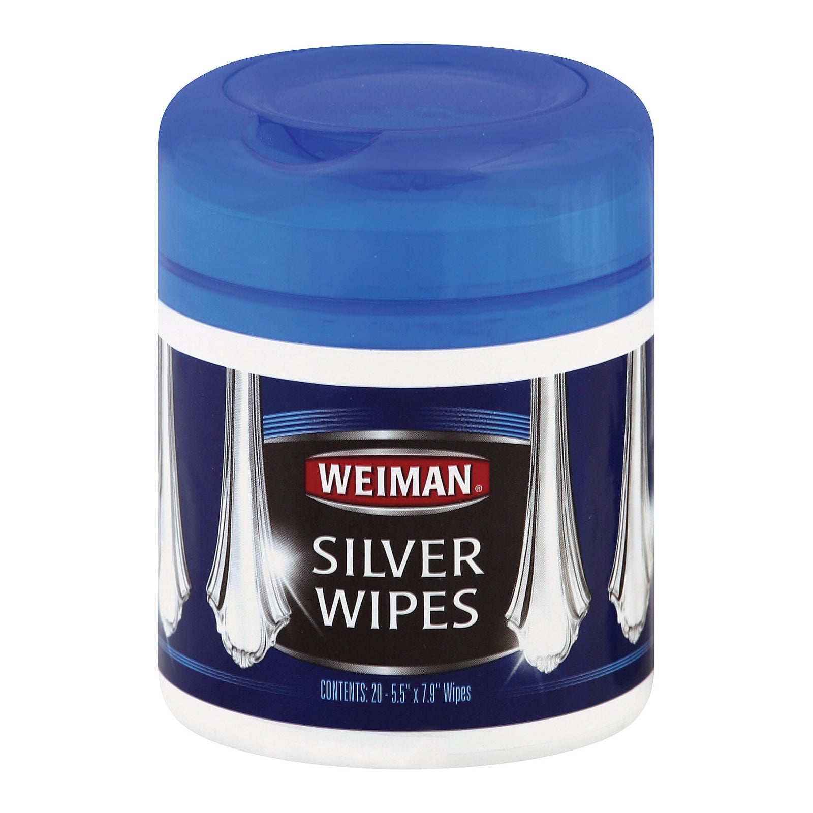 Weiman Silver Wipes: Protect and Polish, Case of 6 - 20 Count