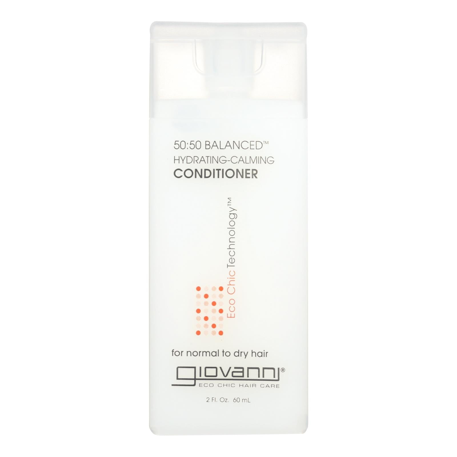 Giovanni 50:50 Balanced Conditioner: 2 fl oz, Hydrating-Calming, 12 Pack