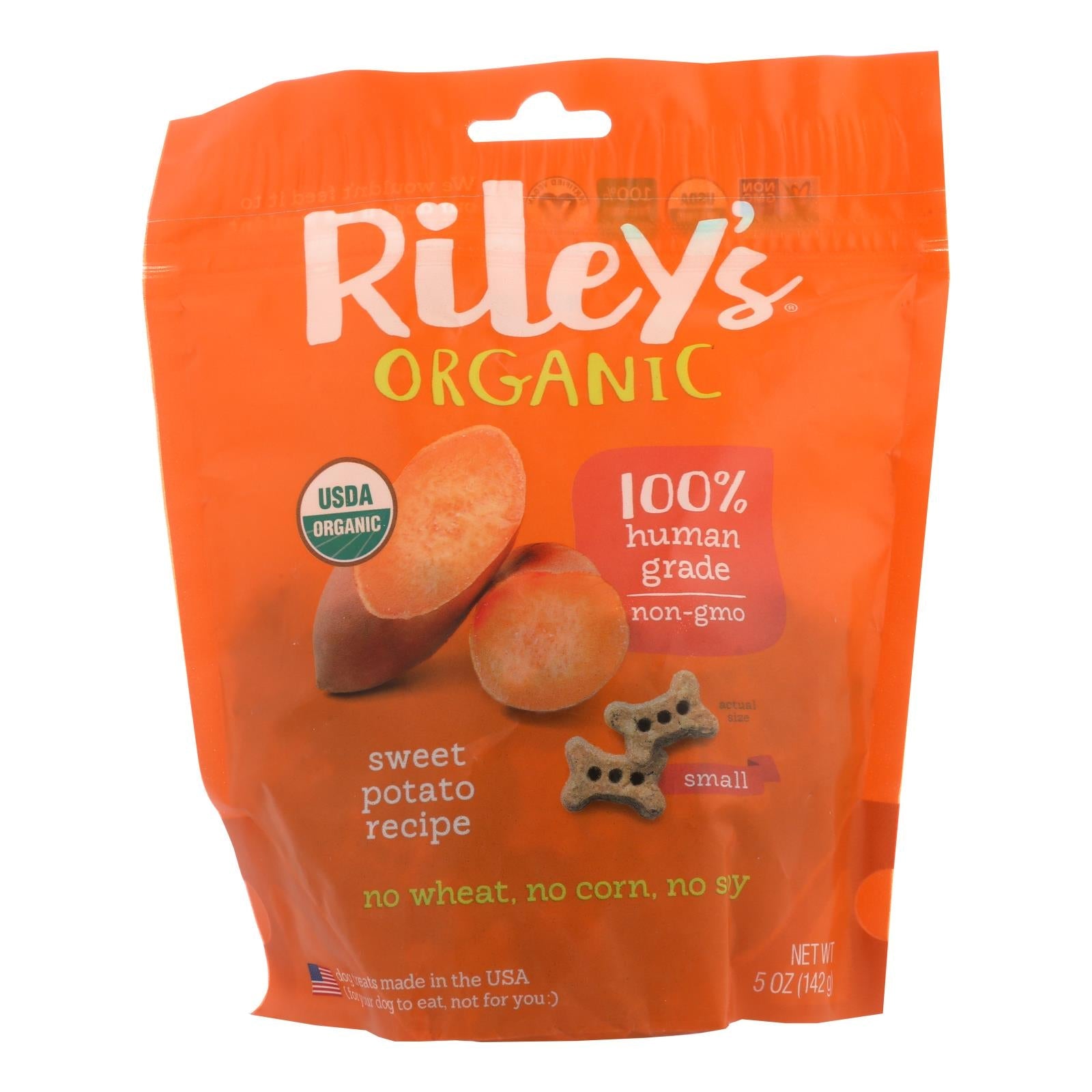 Riley's Organics Organic Sweet Potato Dog Treats (6 - 5 Oz. Packs)