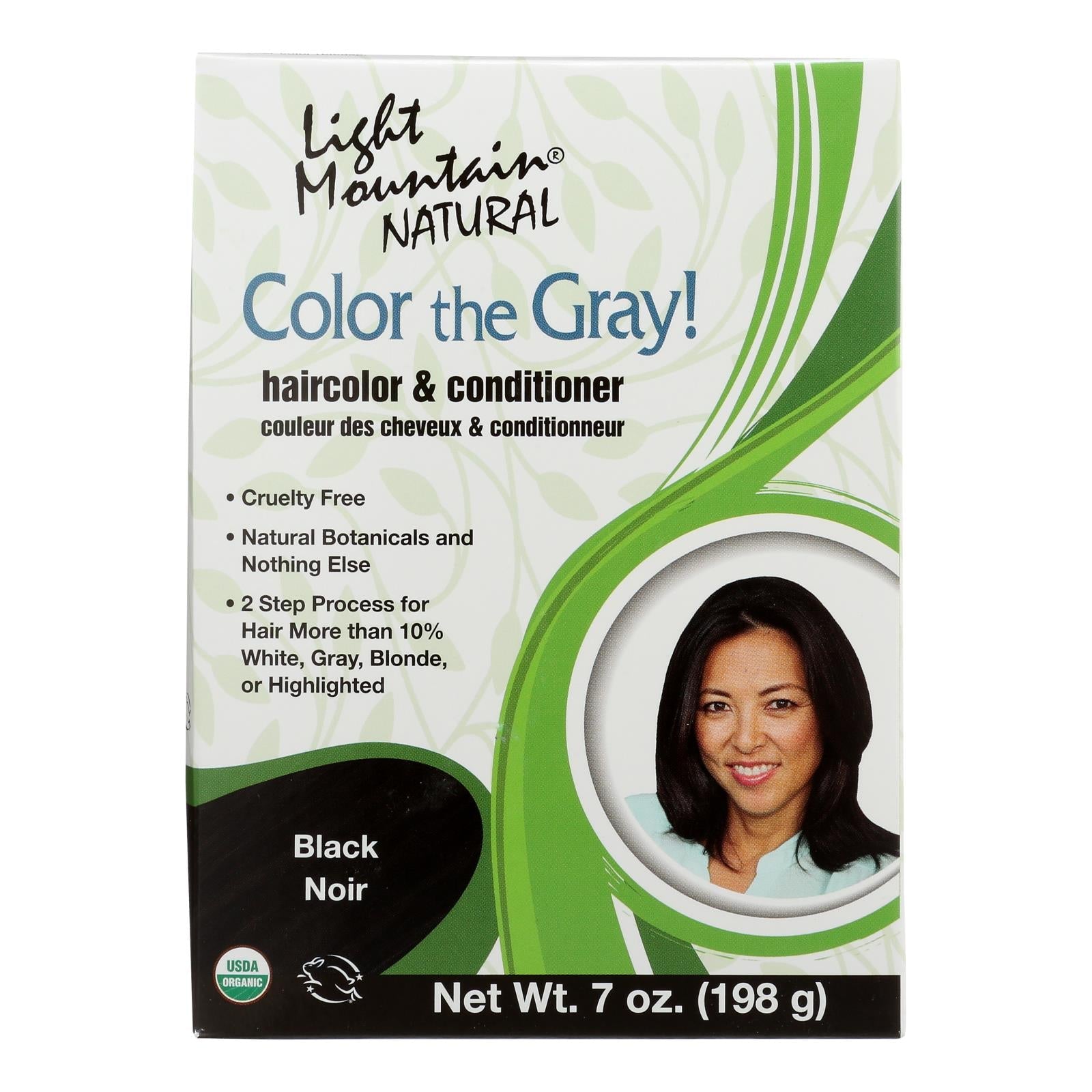 Light Mountain Black Gray Conditioner - 7 Oz.