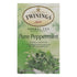 Twinings Jacksons of Piccadilly Pure Peppermint Tea (Pack of 6 - 20 Tea Bags)