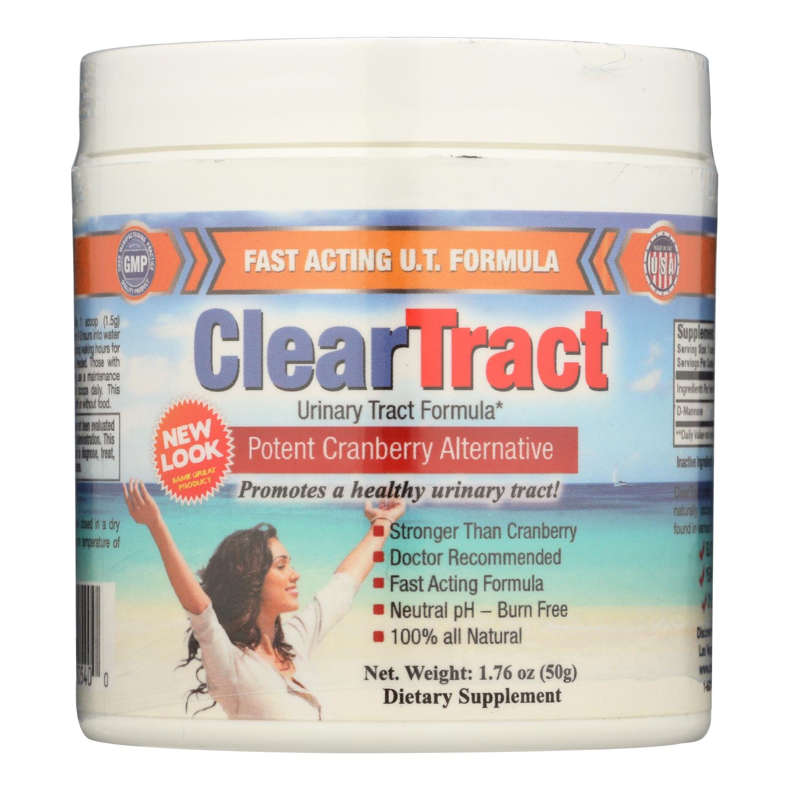 Cleartract D-Mannose Advanced Urinary Tract Health Formula Powder - 50g