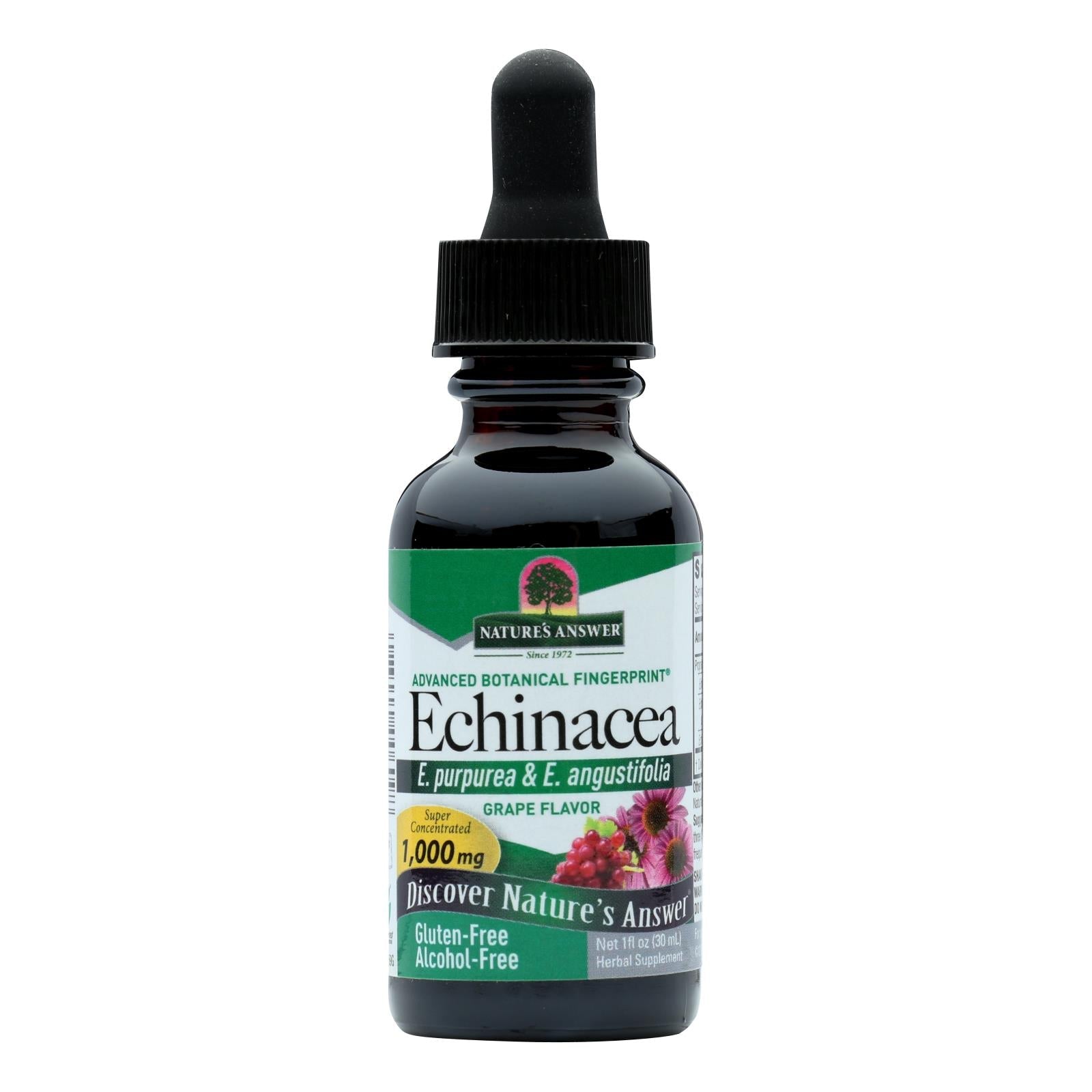 Nature's Answer Af-Echinacea with Grape Extract, 1 Ounce